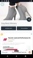 Gray Boots Womens 截图 2