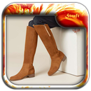 Tan Thigh High Boots APK