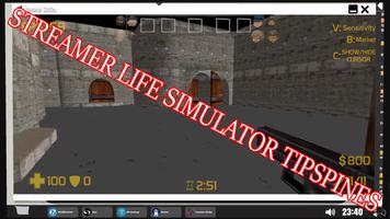 New Streamer Life Simulator Tipslines اسکرین شاٹ 1
