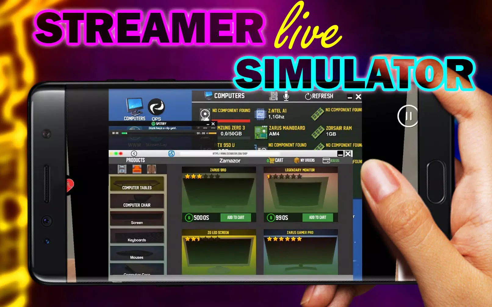 Download do APK de Streamer Life Simulator para Android