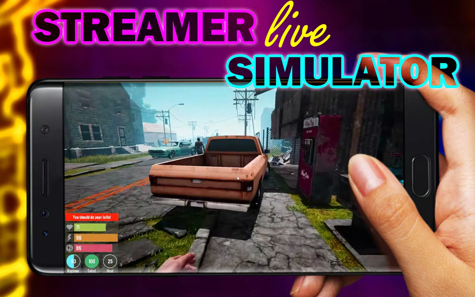 streamer life simulator game walkthrough APK pour Android Télécharger