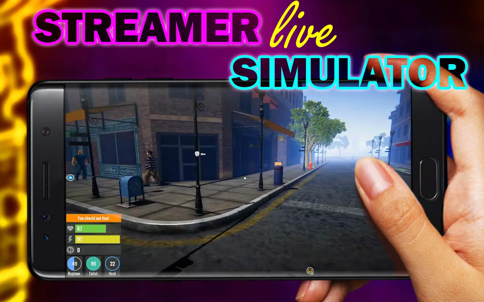 streamer life simulator game walkthrough APK pour Android Télécharger