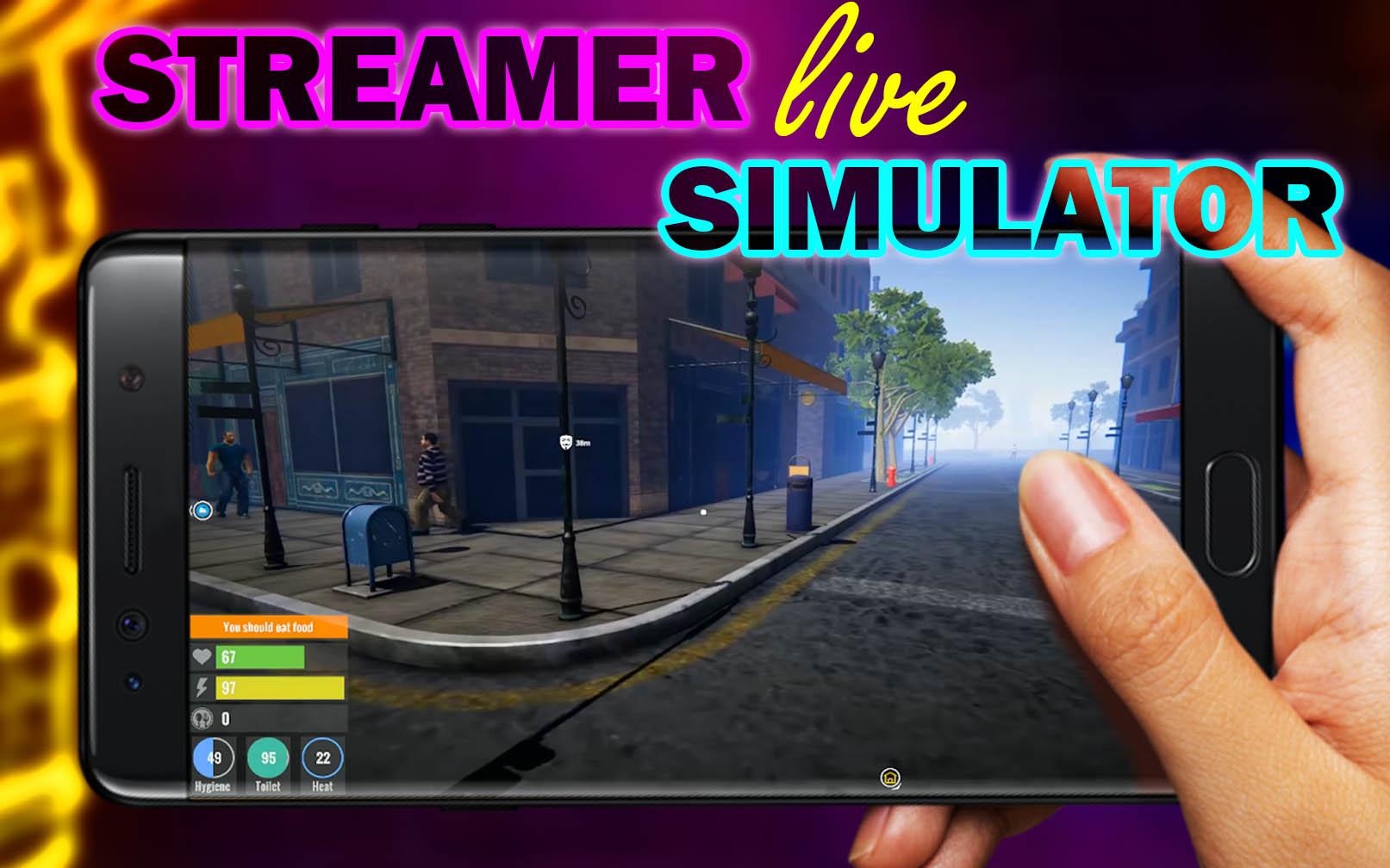 Simulator life на телефон. Стример лайф. Streamer Simulator. Streamer Life Simulator.