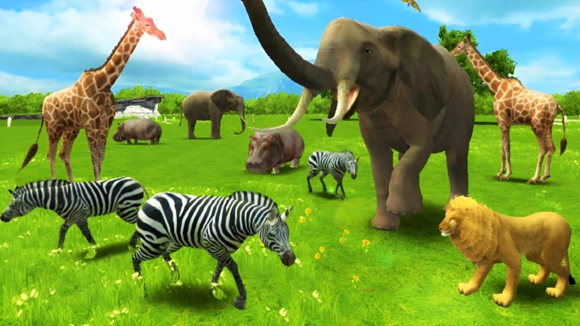 Wild animals игра