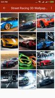 Street Racing 3D Wallpaper الملصق