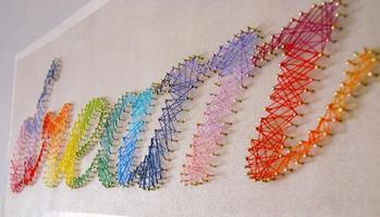 Modern String Art Ideas poster