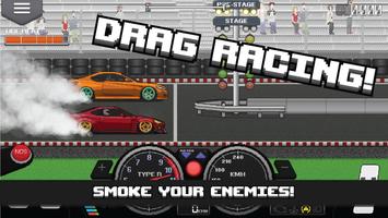 Poster Pixel Car Racer