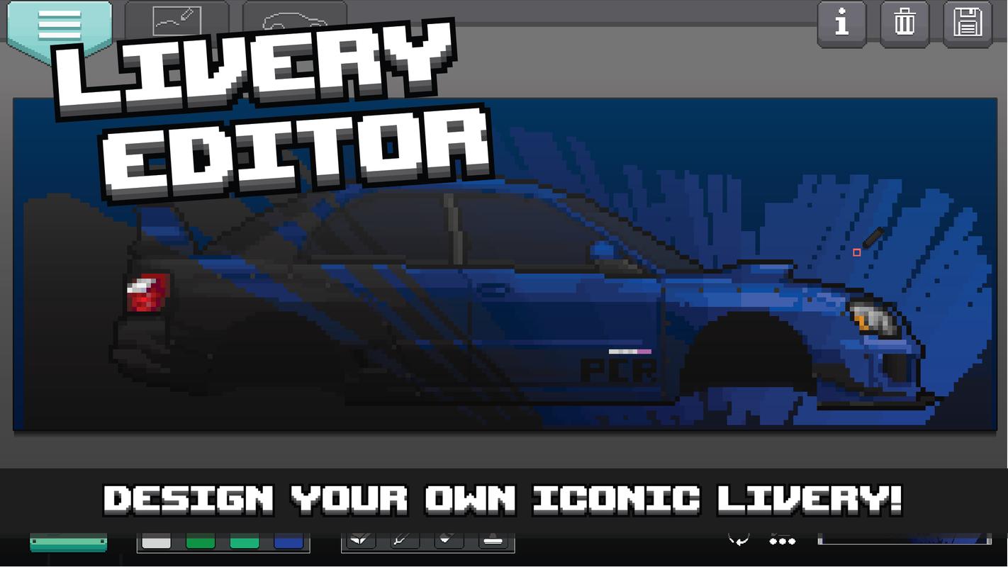 pixel car racer for