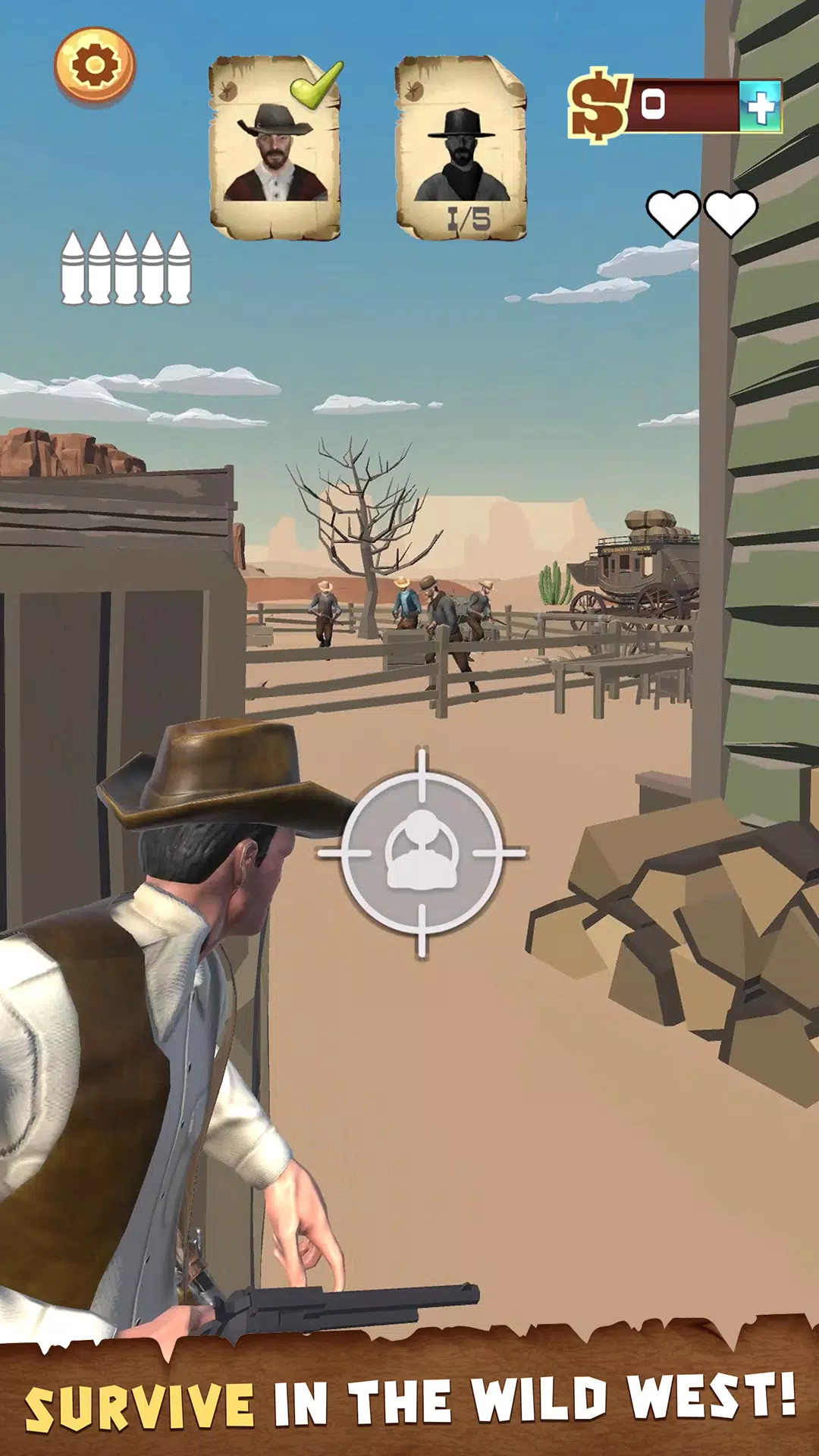 Jogo de tiro ao cowboy do oeste selvagem versão móvel andróide iOS apk  baixar gratuitamente-TapTap