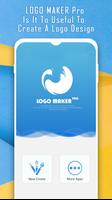 logo maker 2020 3d logo design الملصق