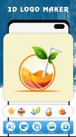 3D Logo Maker plakat
