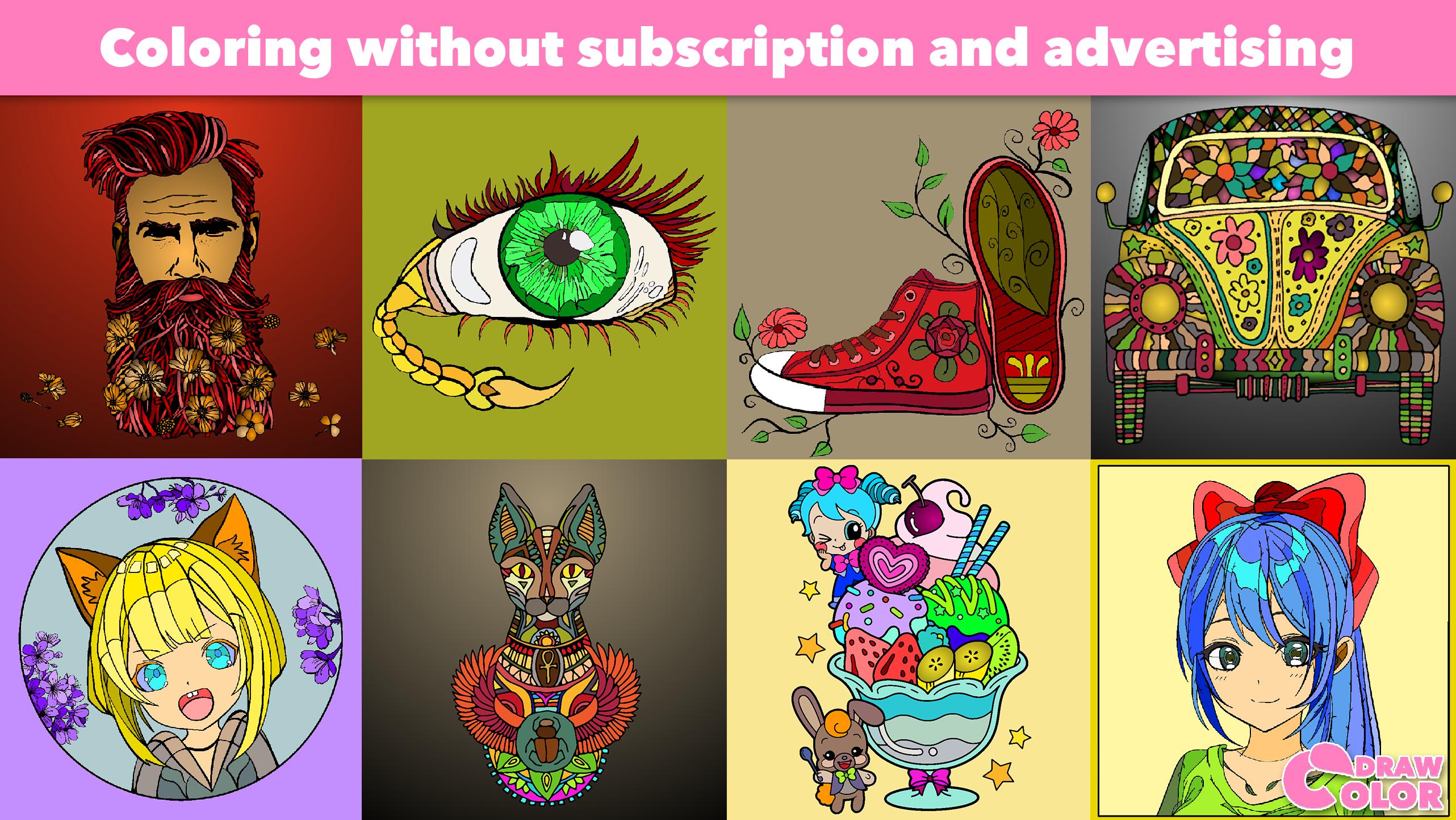 Download Color Draw Coloring Book For Adults For Android Apk Download