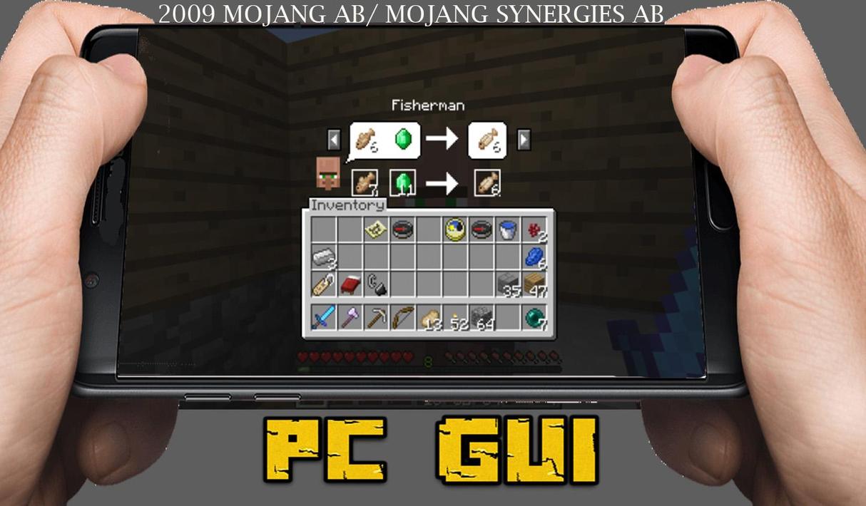 PC GUI Pack for Minecraft PE screenshot 2