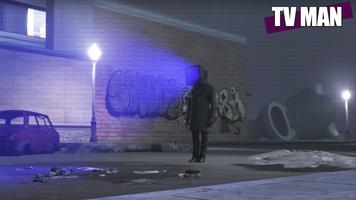 TVman Mod Minecraft Skibidi Cartaz