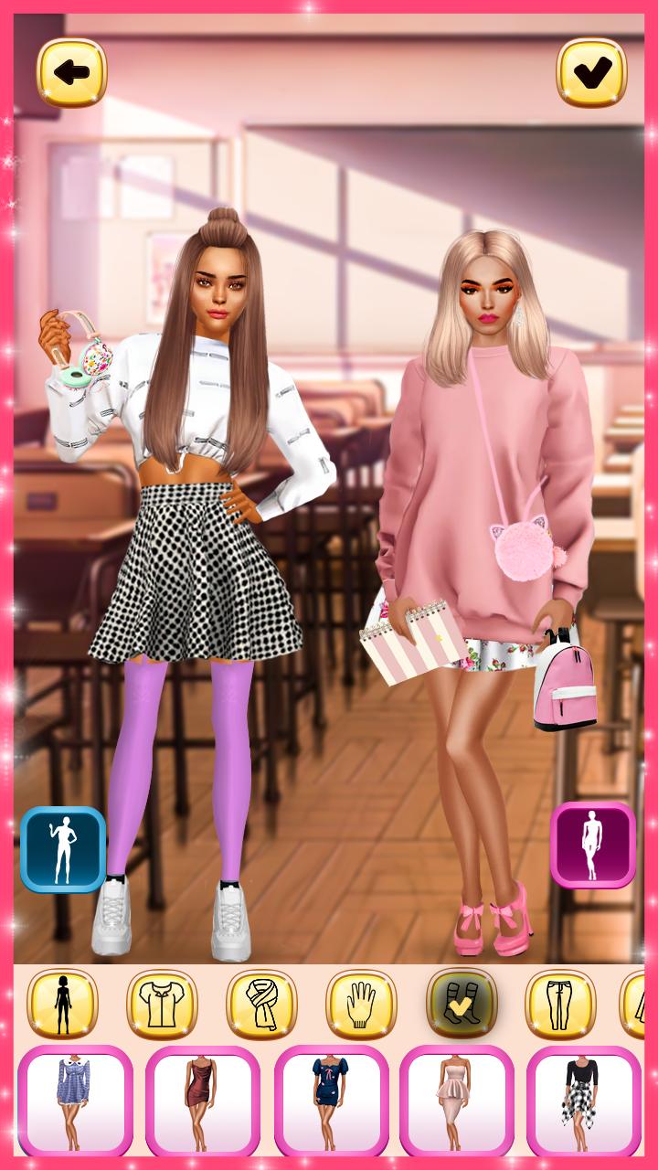 Descarga de APK de Juego de Vestir Chicas de Moda para Android Descarga de APK de Juego de Vestir Chicas de Moda para Android