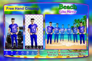 Beach Echo Best Mirror Magic and background change capture d'écran 3