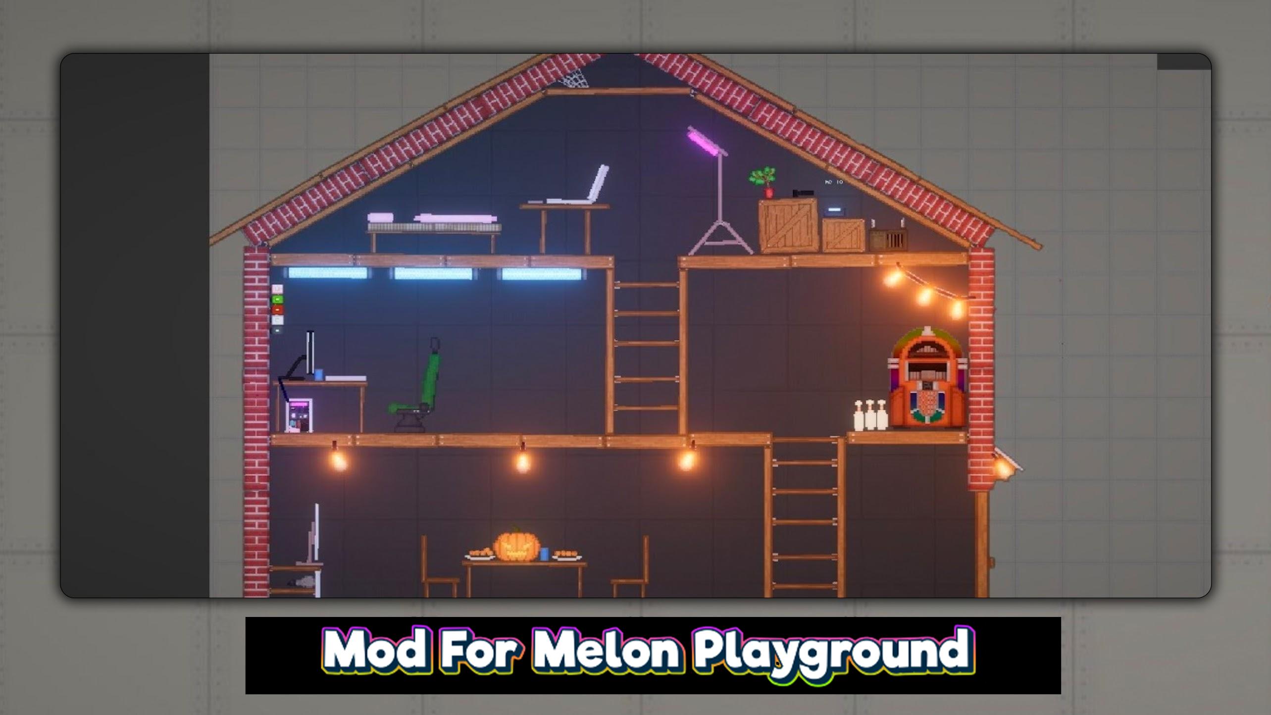 Melon Playground Mod. Chainsaw Mods for Melon Playground. FNAF Map Mod Melon Playground. Melon playground apk
