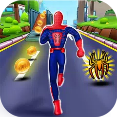 Subway Spider Hero Man Run