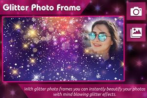 Glitter Photo Frames اسکرین شاٹ 3