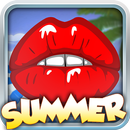 Summer kissing game - test de baiser APK