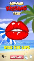 Summer kissing game - test de baiser Affiche