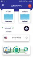 Sunday VPN: Free VPN ,Unblock Site And Unlimited capture d'écran 2