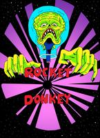 Indie Game Rocket Donkey Affiche