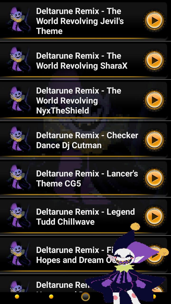 Jevil Soundboard - roblox sound id for deltarune the world is revolving