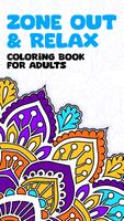 Coloring Book For Relaxation Poster