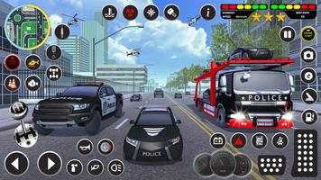 Police Vehicle Transport Game capture d'écran 3