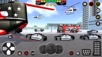 Police Vehicle Transport Game capture d'écran 2
