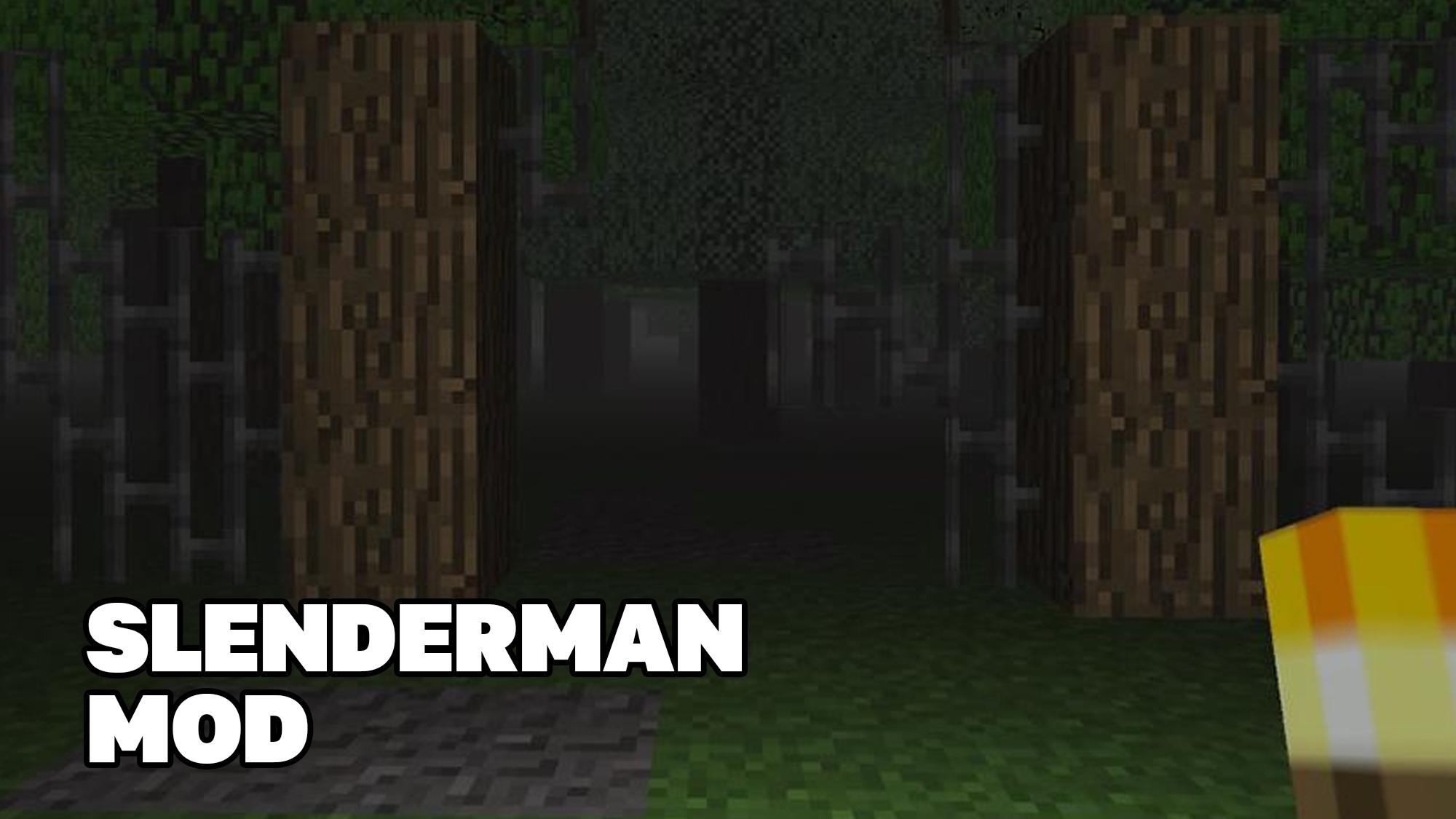 Slender Man Mod For Minecraft Pe For Android Apk Download