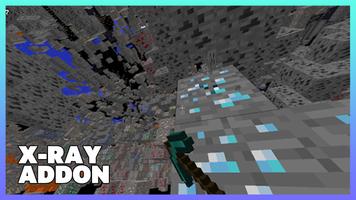 X Ray Mod for Minecraft PE capture d'écran 1