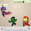 Stickers for Super Hero : Free WAStickerApps