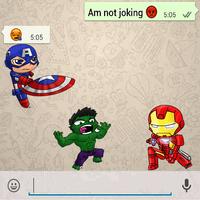 Stickers for Super Hero : Free WAStickerApps 海報