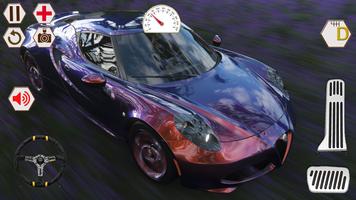 Alfa Romeo 4C Simulator Cartaz