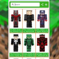 Superhero Mod for Minecraft PE Poster