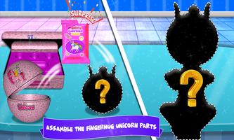 Giant Surprise Capsule! Unboxing Unicorn Fingerhug Ekran Görüntüsü 3