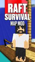 Raft Survival Map Mod الملصق