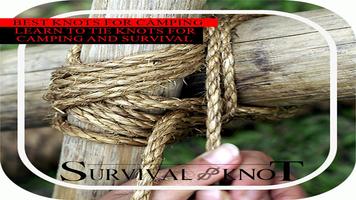 Survival Knot - Outdoor Knots الملصق