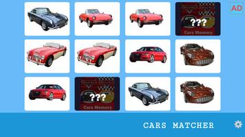 Memory Game - Cars capture d'écran 1