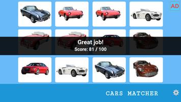 Memory Game - Cars Ekran Görüntüsü 2