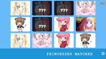 Memory Game - Princesses Plakat