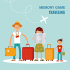 Memory Game - Travel-icoon