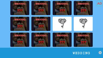 Memory Game - Wedding poster