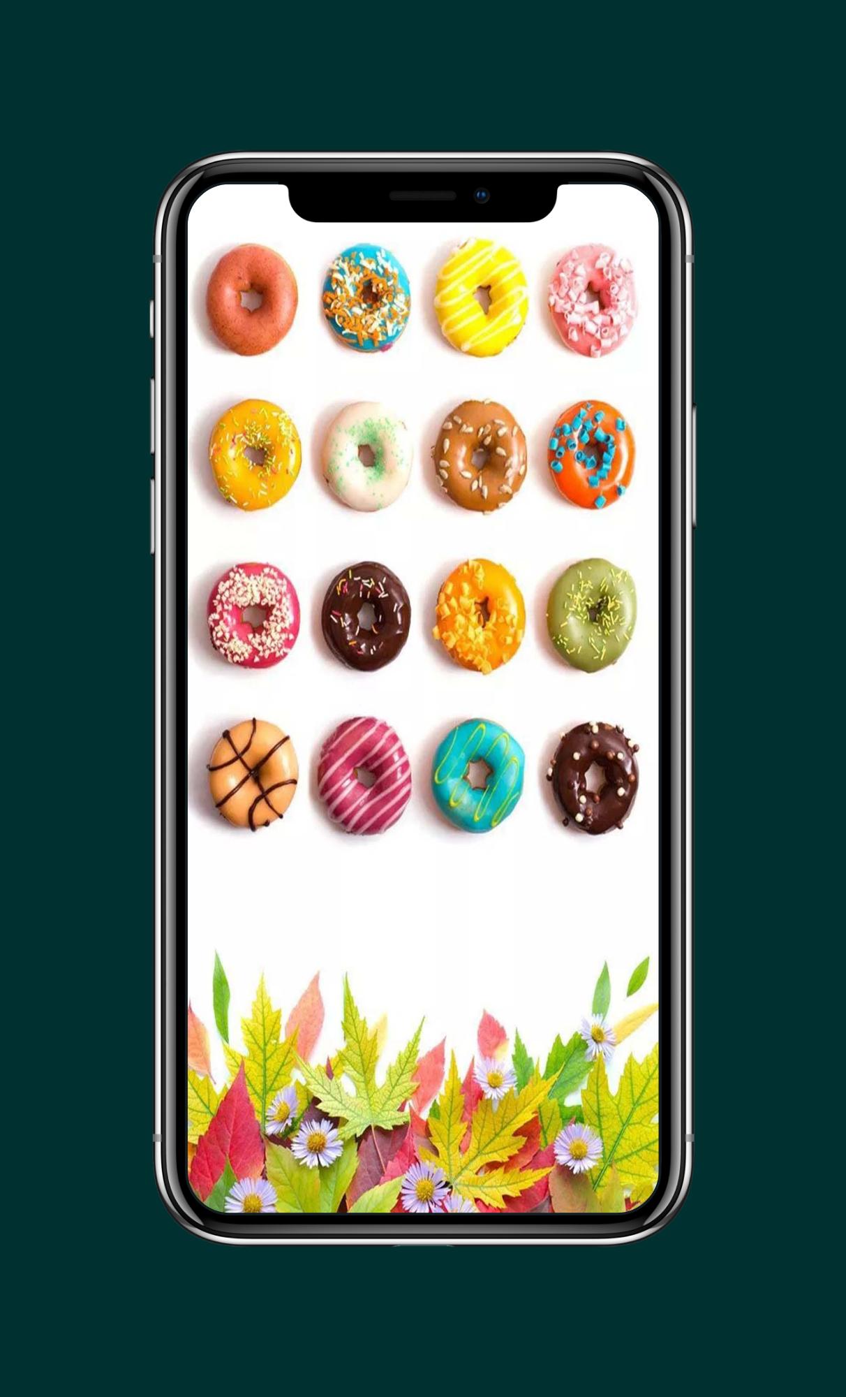 Android 用の スウィートかわいいドーナツの壁紙 Apk をダウンロード