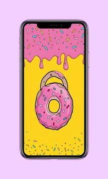 Android向けのスウィートかわいいドーナツの壁紙 Apkをダウンロードしましょう