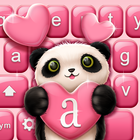 Sweet Love Keyboard Themes ไอคอน