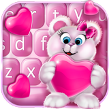 Tema De Teclado Amor Coração ícone