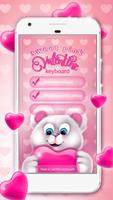 Sweet Pink Valentine Keyboard poster